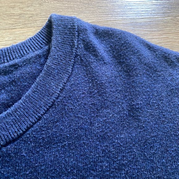 Men's GAP Blue 100% Cotton Sweater - Picture 9 of 9